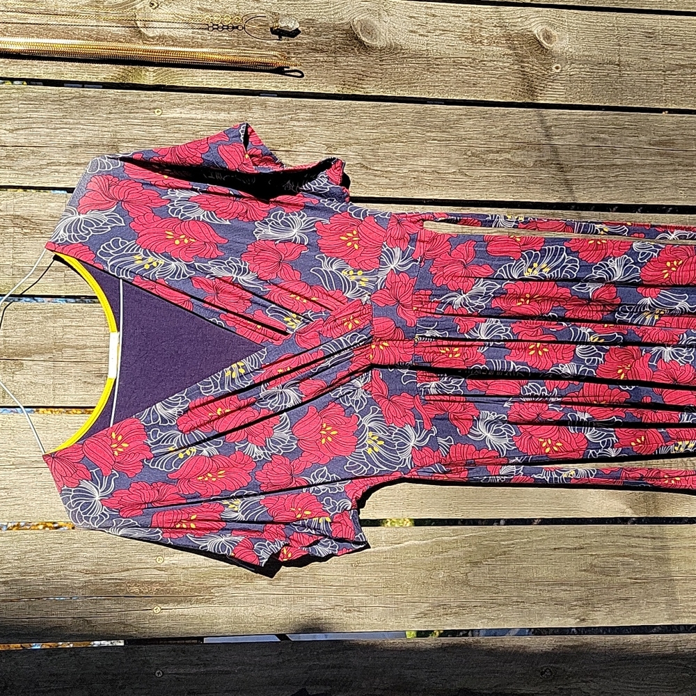 Full Length short-sleeved Maxi dress